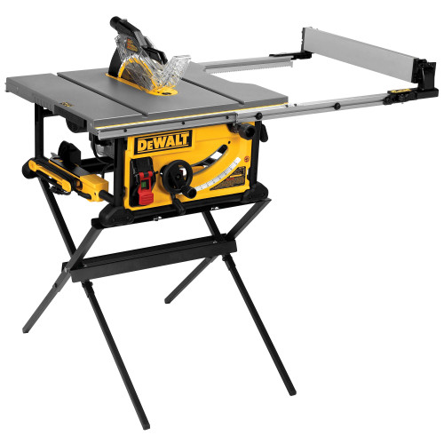 10" TABLE SAW (32-1/2" RIP CAPACITY) WITH ROLLING STAND