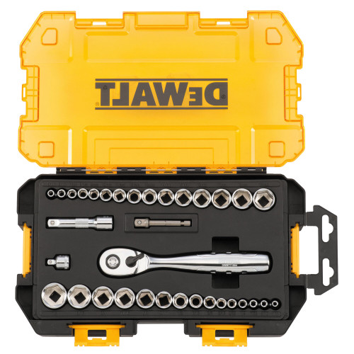 TOUGH BOX 1/4IN AND 3/8IN DR SOCKET SET