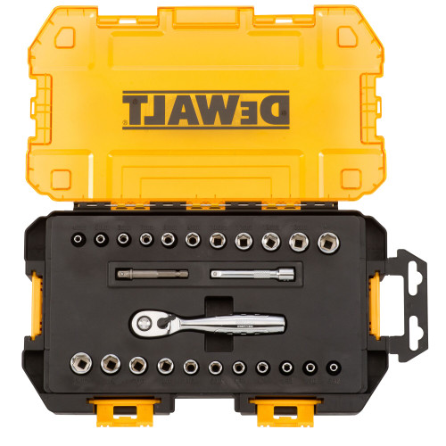 TOUGH BOX 1/4IN DR SOCKET SET