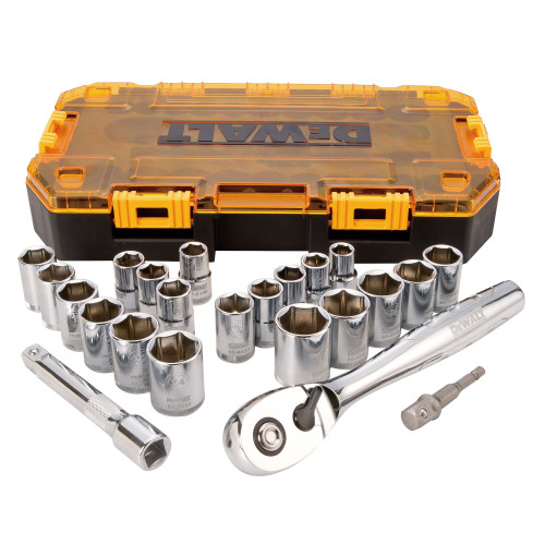 TOUGH BOX 1/2IN DR SOCKET SET