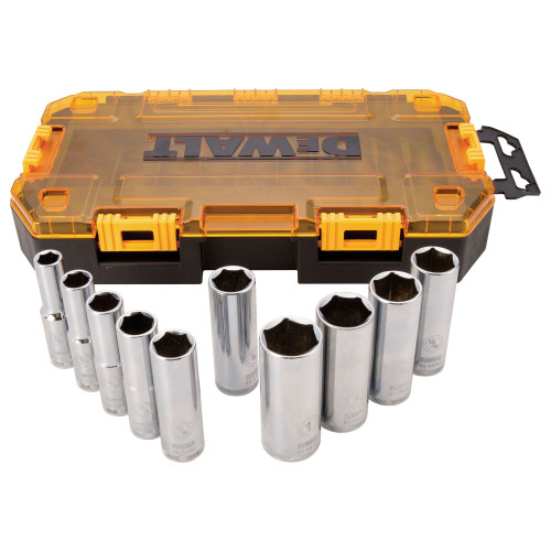 TOUGH BOX 1/2IN SAE DR DP SOCKET SET