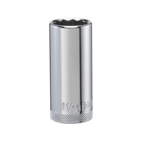 001Pc 38DR DEEP SOCKET-12PT-11/16
