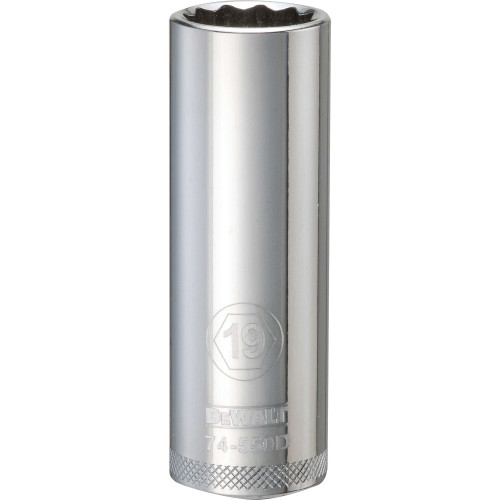 001PC 12DR DEEP SOCKET-12PT-19