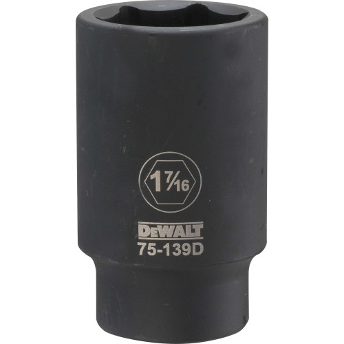DWMT 3/4IN DR DP IM SKT 1-7/16IN SAE