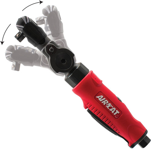 PG78 - 1/4" 30° FLEX HEAD RATCHET, 3-POSITION FLEX HEAD DESIGN, 35 FT-LBS, 240 RPM