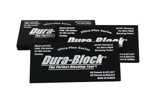 5-5/8 » Ultra-Flex Scruff Pad - PSA Dim : 5-5/8"L x 2-5/8"L x 9/16 »
