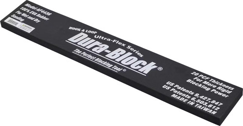 16" Ultra-Flex Sanding Block - Hook & Loop           Dim: 16"L x 2-5/8"W x 9/16"