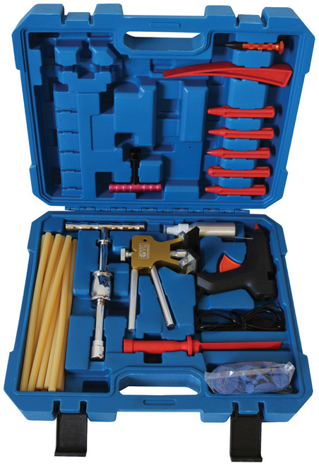PG305 - ULTRA DING MASSAGER DELUXE GLUE PULLING PAINT-LESS DENT REPAIR KIT
