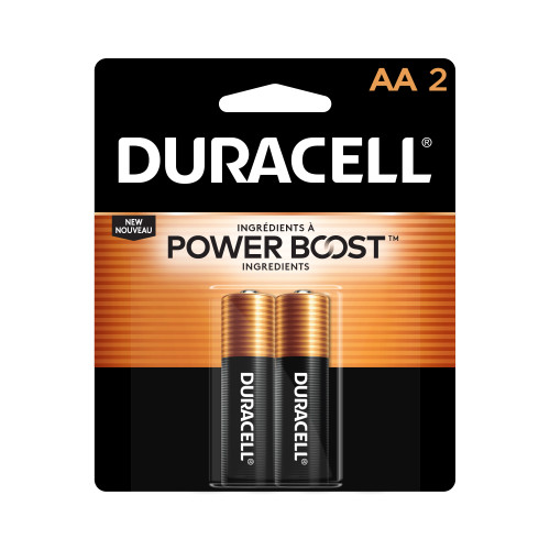 DUR COPPERTOP AA RETAIL/CARDED 2CT