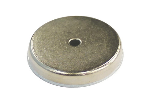 ECLIPSE MAGNETICS   E681   CERAMIC SHALLOW POT MAGNET   2.03 IN. D X .31 IN.  THICKNESS