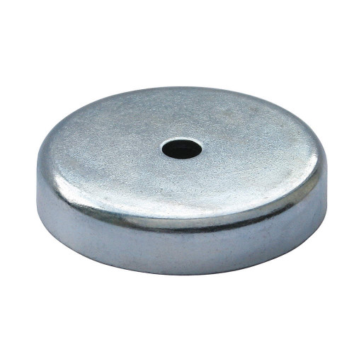 ECLIPSE MAGNETICS   E683   CERAMIC SHALLOW POT MAGNET   3.25 IN. D X .44 IN.  THICKNESS