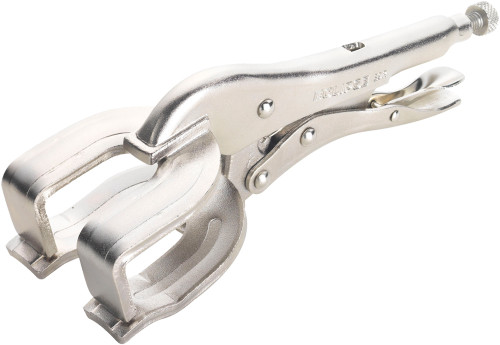 PG195 - 9" U-SHAPED JAW LOCKING WELDING CLAMP, 1-3/4" JAW CAP.
