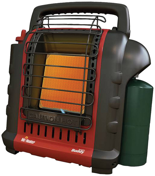 CHAUFFAGE RAYONNANT PORTATIF BUDDY AU PROPANE, 4 000/9 000 BTU