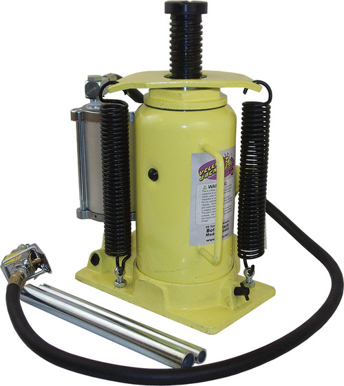 PG234 - YELLOW JACKIT 20 TON AIR/HYDRAULIC BOTTLE JACK
