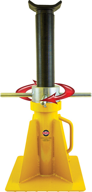 PG238 - JACK STAND (1), HD, LOCKING COLLAR, 20 TON CAP., MAX HEIGHT 26.5"