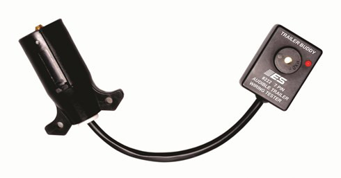 Trailer Wiring Buddy - One Man Audible Trailer Tester/ 7 Pin Flat