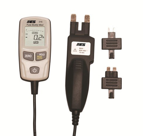Max Fuse Buddy Kit - Teste le courant du circuit de 80 Ampères. Application Heavy Duty