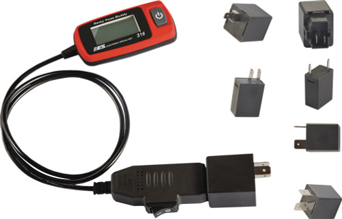 PG59 - COMPAGNON® FUSIBLE RELAIS AVEC 6 ADAPTATEURS RELAIS DIFFÉRENTS, POUR 12V & 24V PG59 - COMPAGNON® FUSIBLE RELAIS AVEC 6 ADAPTATEURS RELAIS DIFFÉRENTS, POUR 12V & 24V