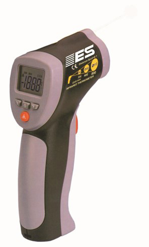 Thermomètre infrarouge sans contact - Pointeur laser, étui de transport (1022F max, 550C max)