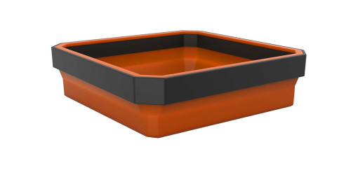 Quad Tray- Expandable Magnetic Parts Tray- Orange