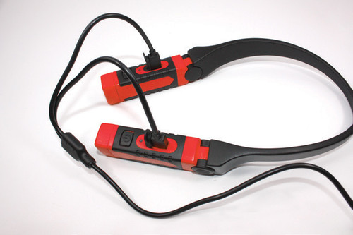 PG406 - 300 LUMENS. LA LAMPE DE MANCHE RECHARGEABLE A DEL ANYWEAR®, INCLUT UN CÂBLE DE RECHARGE USB