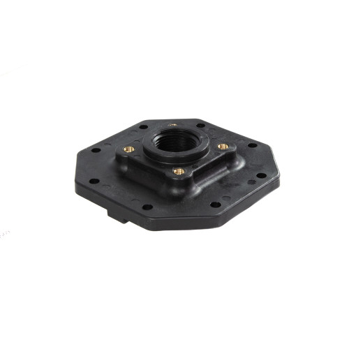 Flange Straight Plastic With Inserts