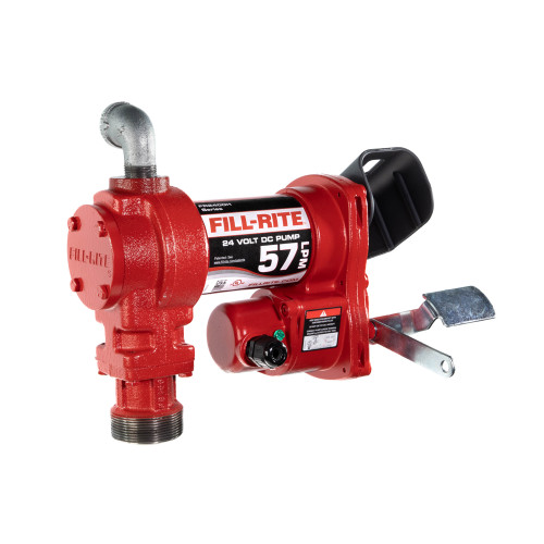 15 GPM, Pompe 24V DC, Fil de terre de 5', pas d’accessoires.