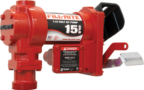 PG249 - 15 GPM, pompe AC 115V 60 HZ, SANS ACCESSOIRES