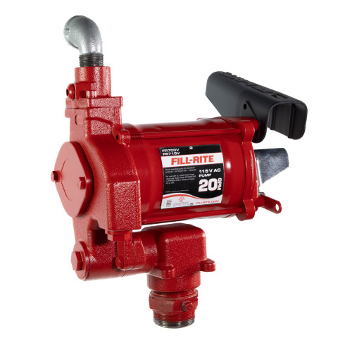 20 GPM, 115V AC 60 Hz Pompe à haut débit, 1 " décharge, pas d’accessoires.