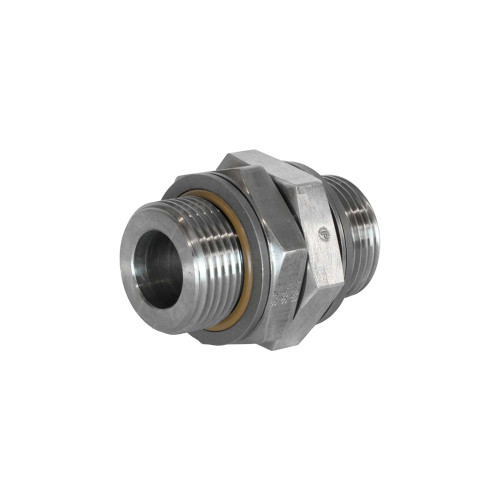 ¾" x ¾" BSPP Stainless Steel Pipe Union.  Used to Attach 825D075BSPPS DEF Meter to ¾" BSPP Threaded  FRSA, FRSD, and SV20 Series Stainless Steel Pumps.
