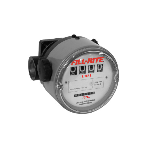 1.5 to 40 LPM Meter.  Flow Rate is Dependent on Liquid Viscosity.  Liter Register.  Fluorocarbon Sea - TN740AN1CBA1LAI