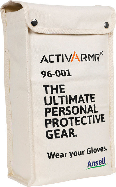 PG130 - CANVAS GLOVES BAG, 14"