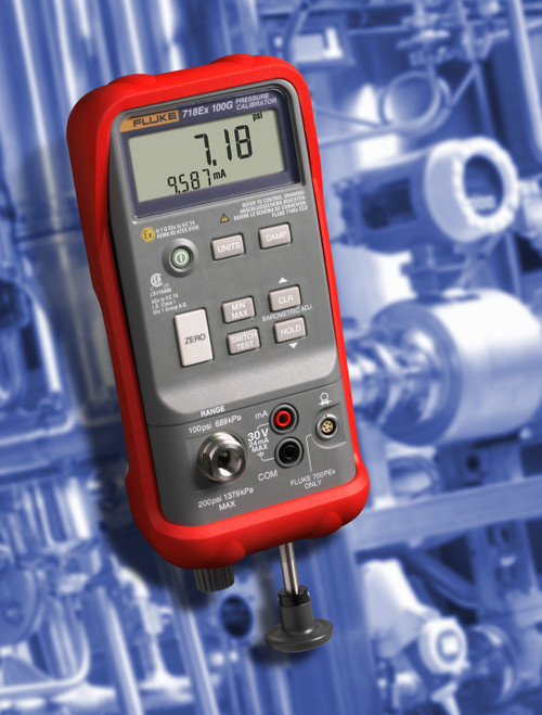 I.S. PRESSURE CALIBRATOR 30 PSIG - MODEL #718EX-30