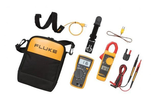 HVAC MULTIMETER AND CLAMP METER COMBO KIT - MODEL #116/323-KIT
