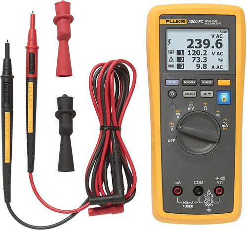 PG56 - MULTIMÈTRE NUMÉRIQUE MODÈLE 3000FC, 1000V AC/CC, 400,0MA AC/DC