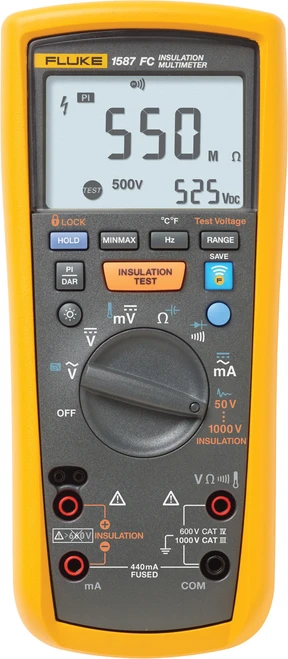 PG58 - MODEL #1587 FC 2-IN-1 INSULATION METER FOR HYBRID