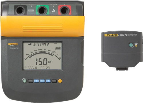 MODÈLE 1550C – TESTEUR DE RÉSISTANCE D’ISOLATION 5 KV AVEC CONNEXION FLUKE