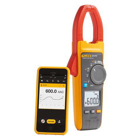 PINCE SANS FIL 600A AC/DC TRMS - MODÈLE #374FC