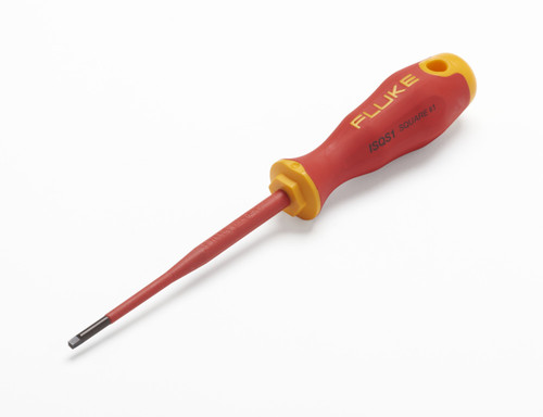 ISQS1, TOURNEVIS CARRÉ ISOLÉ #1, 4 ", 100 MM, 1000V - MODÈLE #ISQS1