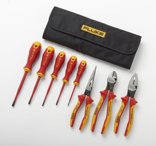IKST7, ISOLÉ 5 TOURNEVIS + 3 OUTILS PINCE KIT DE DÉMARRAGE, 1000V - MODÈLE #IKST7