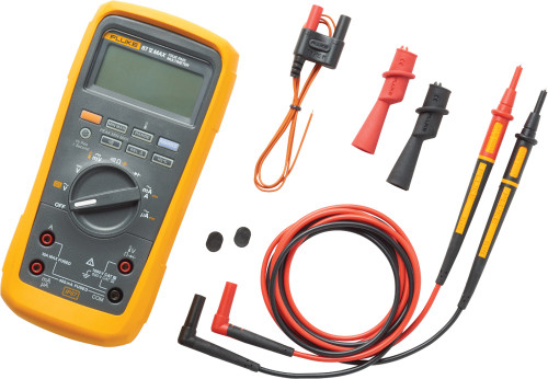 PG55 - MODEL 87V-MAX, RUGGED INDUSTRIAL TRUE RMS HEAVY DUTY MULTIMETER, AC/DC 1000V, 10A