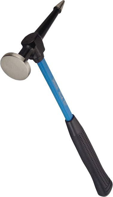PG294 - GENERAL PURPOSE PICK HAMMER WITH FIBERGLASS HANDLE, 1-9/16" DIAM. FACE, 3/32" RADIUS, 3-3/4" LONG PICK