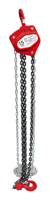 PG246 - ( 40415 ) 1.5TON 10' 5/16"-8MM 36LBS 400SERIES CHAIN HOIST