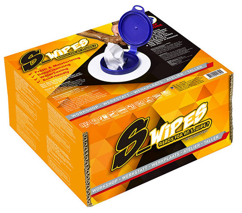 S-Wipes Lingettes pour les mains industrielles