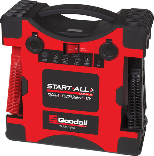 PG380 - 12V START-ALL® JUMP STARTER, 10,000A, 133200 5S JOULES