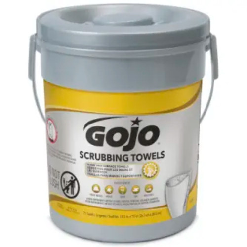 SCRUBBING WIPES 72 COUNT GOJO SCRUBBING WIPES