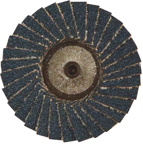 PG105 - Disque à lamelles en zircone de qualité supérieure, face plate, diamètre 50 mm, grain 120, type 27, application à rouleau, 30 000 tr/min - Lot de 10