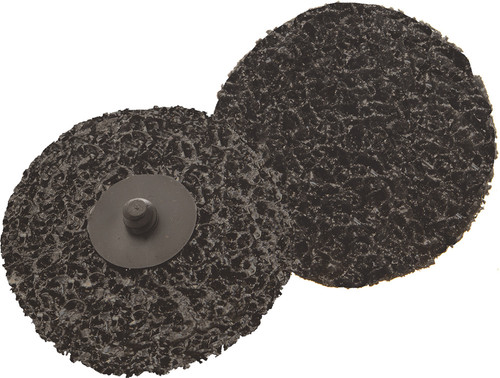 PG106 - STRIP AWAY CERAMIC & SILICONE CARBIDE DISC, 2" DIA, GENERAL PURPOSE (BLACK), 1/2" THICK, ROLL-ON, 18,000 RPM - PACK OF 10