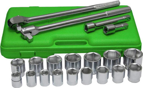 21 PC 3/4" JUMBO SOCKET SET SAE-2/1