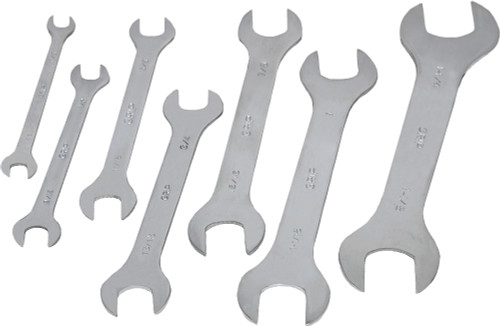 PG161 - 7-PC SAE SUPER THIN OPEN END WRENCH SET, 3/8"-1-1/4"